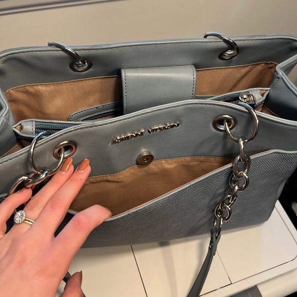 Adrienne Vittandini Sky Blue Tote - Picture 7 of 11